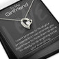 To My Girlfriend Forever Love Necklace, Gift for Girlfriend, Gift for Her, Anniversary Gift, Birthday