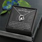 To My Girlfriend Forever Love Necklace, Gift for Girlfriend, Gift for Her, Anniversary Gift, Birthday