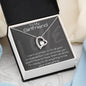 To My Girlfriend Forever Love Necklace, Gift for Girlfriend, Gift for Her, Anniversary Gift, Birthday