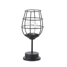 Load image into Gallery viewer, LED Retro Iron Table Wine Decorations