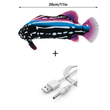 Load image into Gallery viewer, Simulation Fish Cat Toy