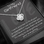 To My Girlfriend Love Knot Necklace